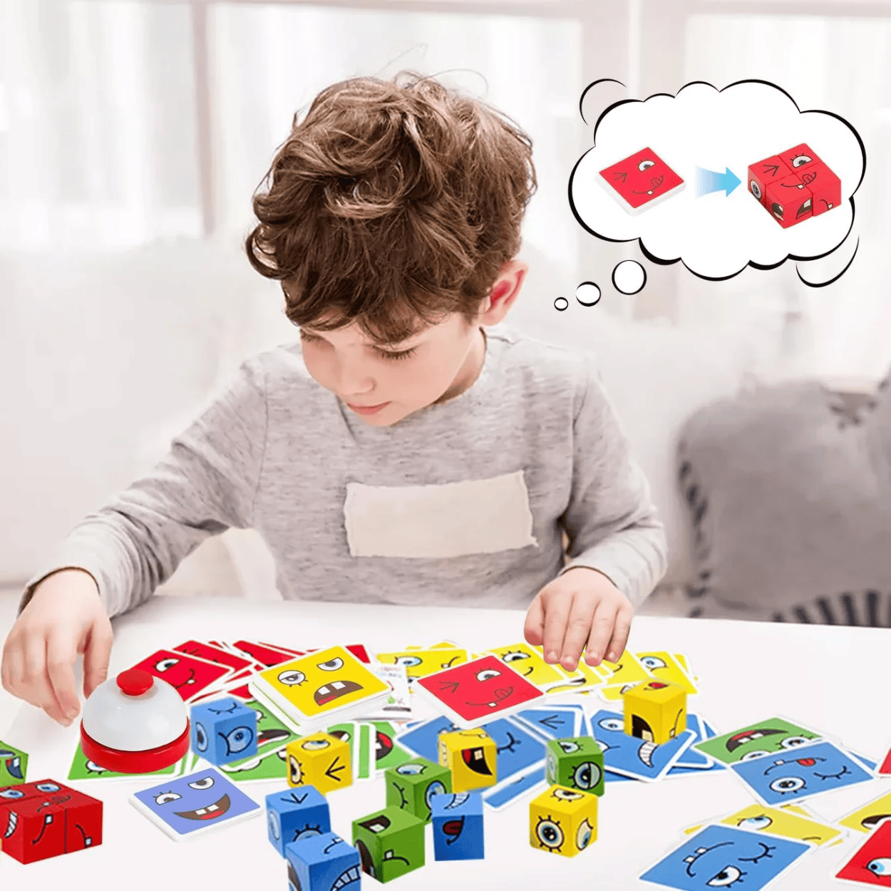 Puzzle Montessori d'expression - Mon Cocon