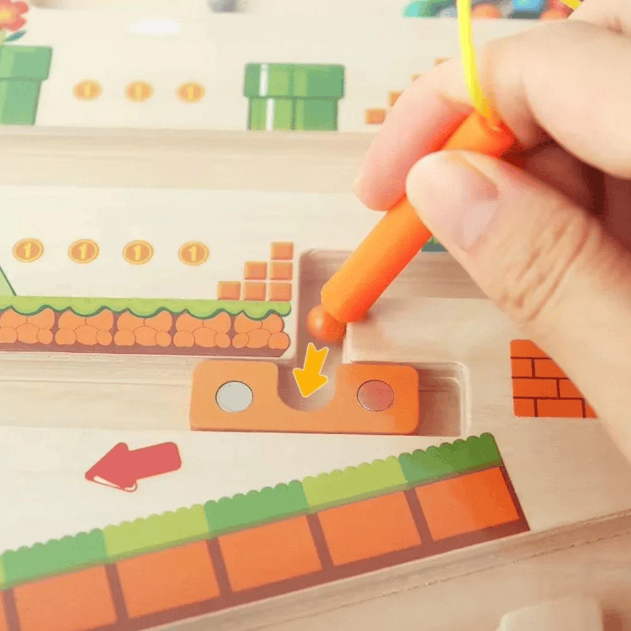 Labyrinthe de couleurs et de chiffres Montessori - Mon Cocon