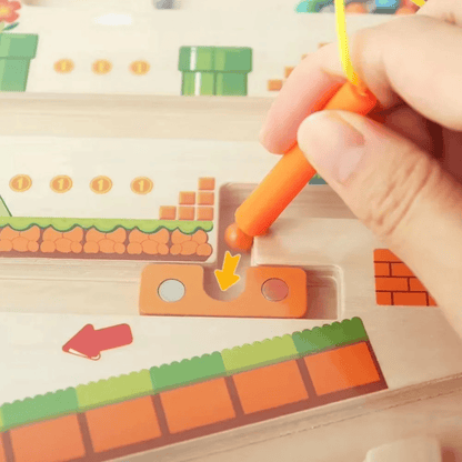 Labyrinthe de couleurs et de chiffres Montessori - Mon Cocon