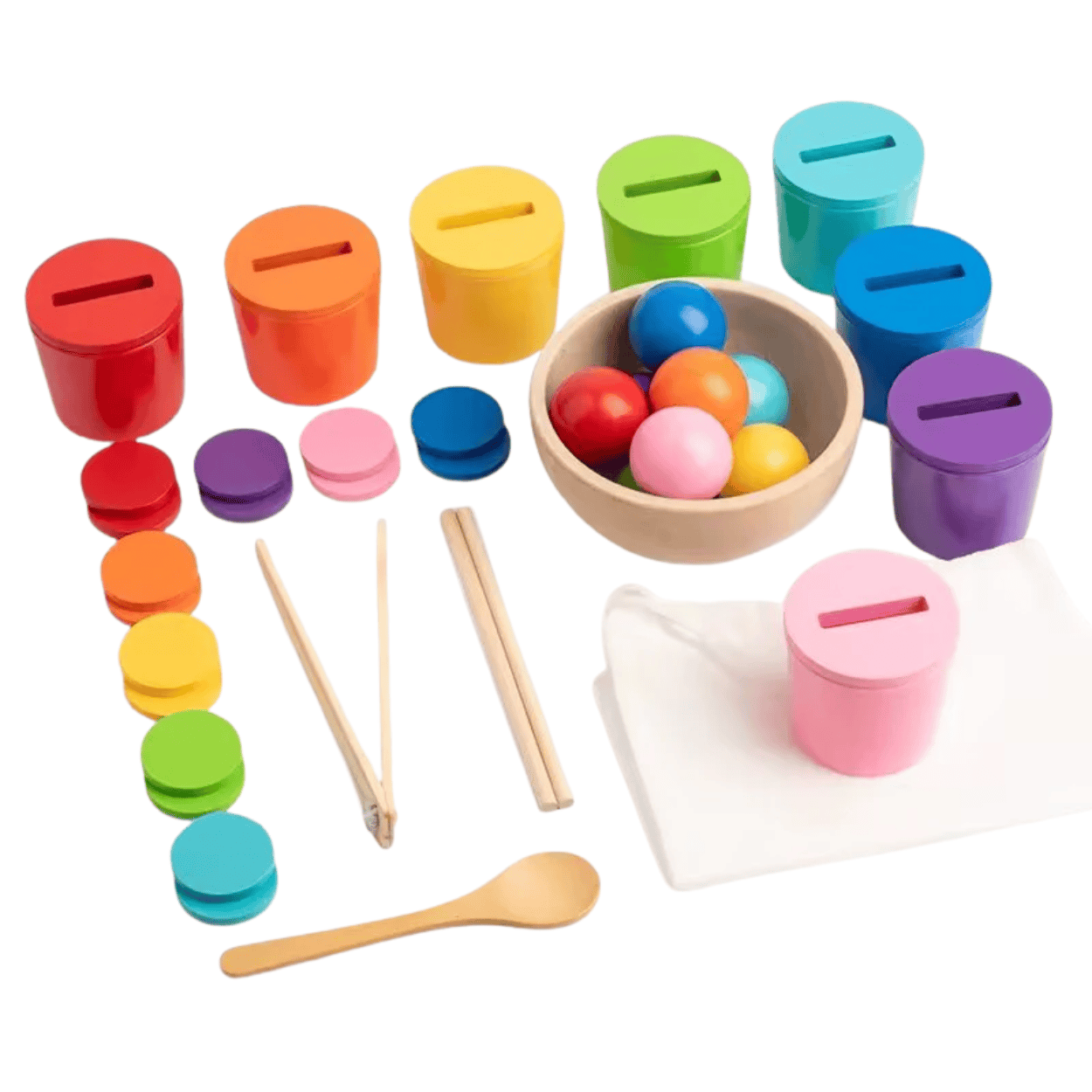 Set Montessori de Tri et de Comptage Montessori - Mon Cocon