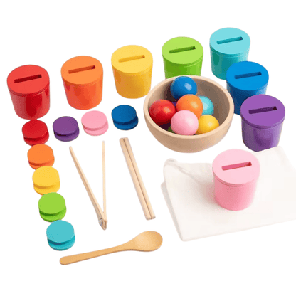 Set Montessori de Tri et de Comptage Montessori - Mon Cocon