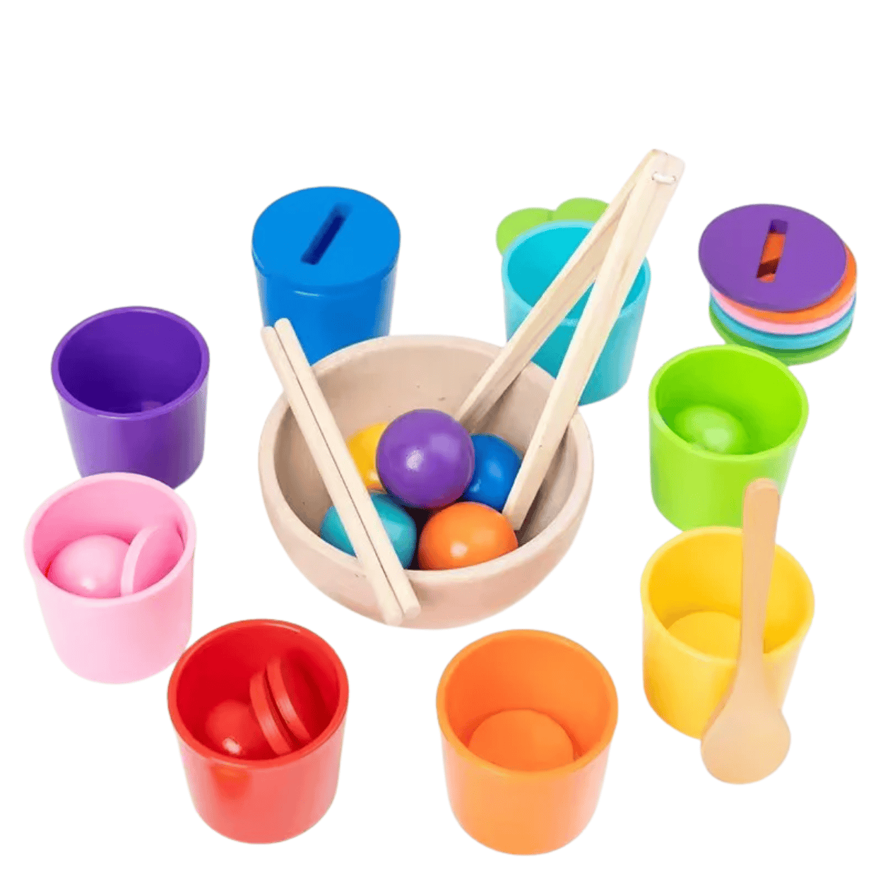 Set Montessori de Tri et de Comptage Montessori - Mon Cocon