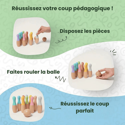 Jeu de bowling Montessori - Mon Cocon
