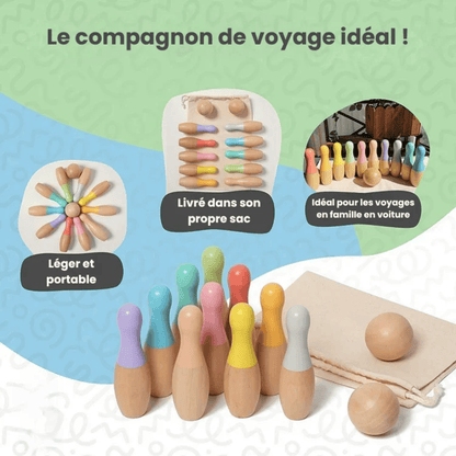 Jeu de bowling Montessori - Mon Cocon