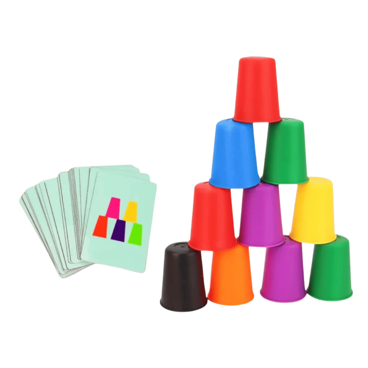 Jeu de Tri de Gobelets Montessori