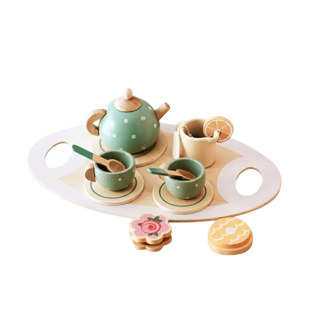 Service à Thé en Bois Montessori