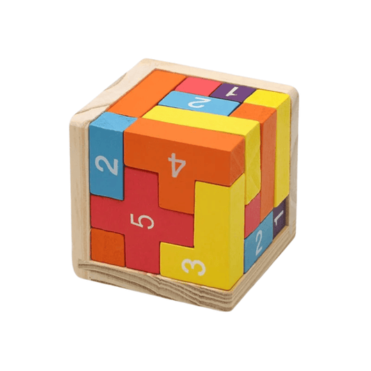Puzzle Cube 3D Montessori