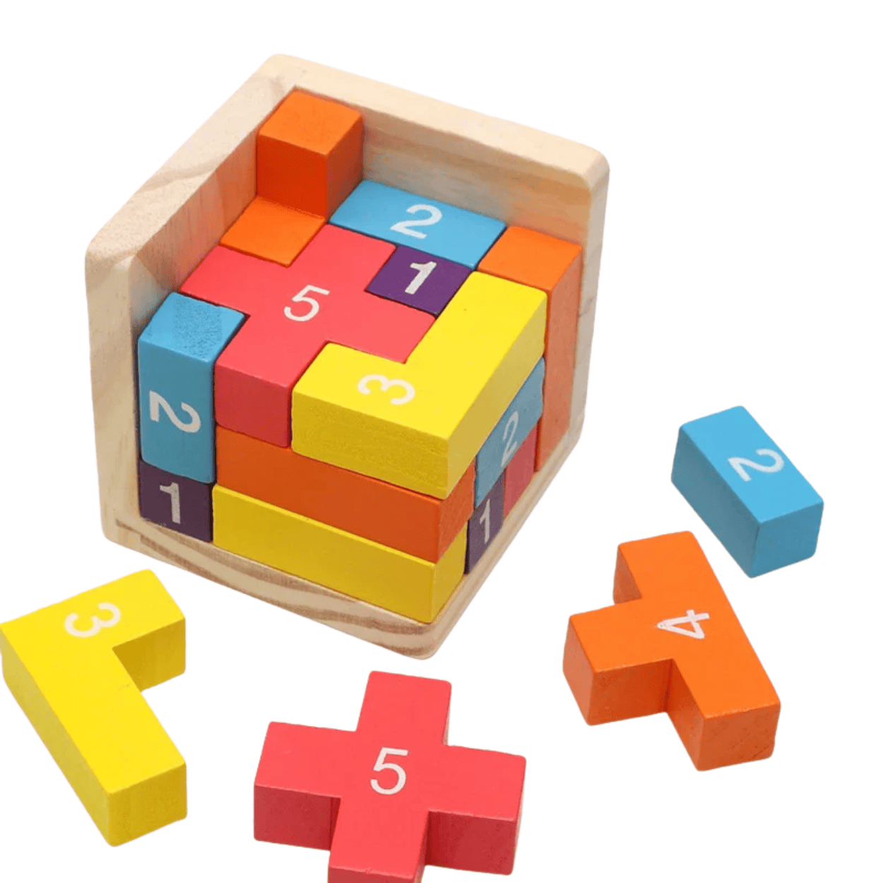 Puzzle Cube 3D Montessori