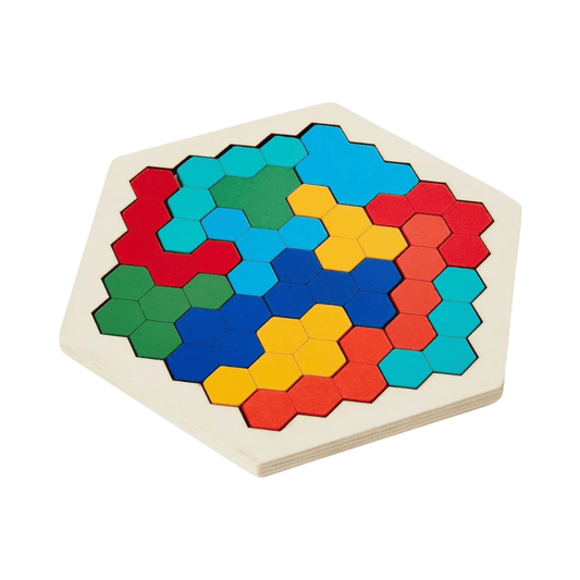 Puzzle Hexagonal Montessori