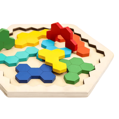 Puzzle Hexagonal Montessori