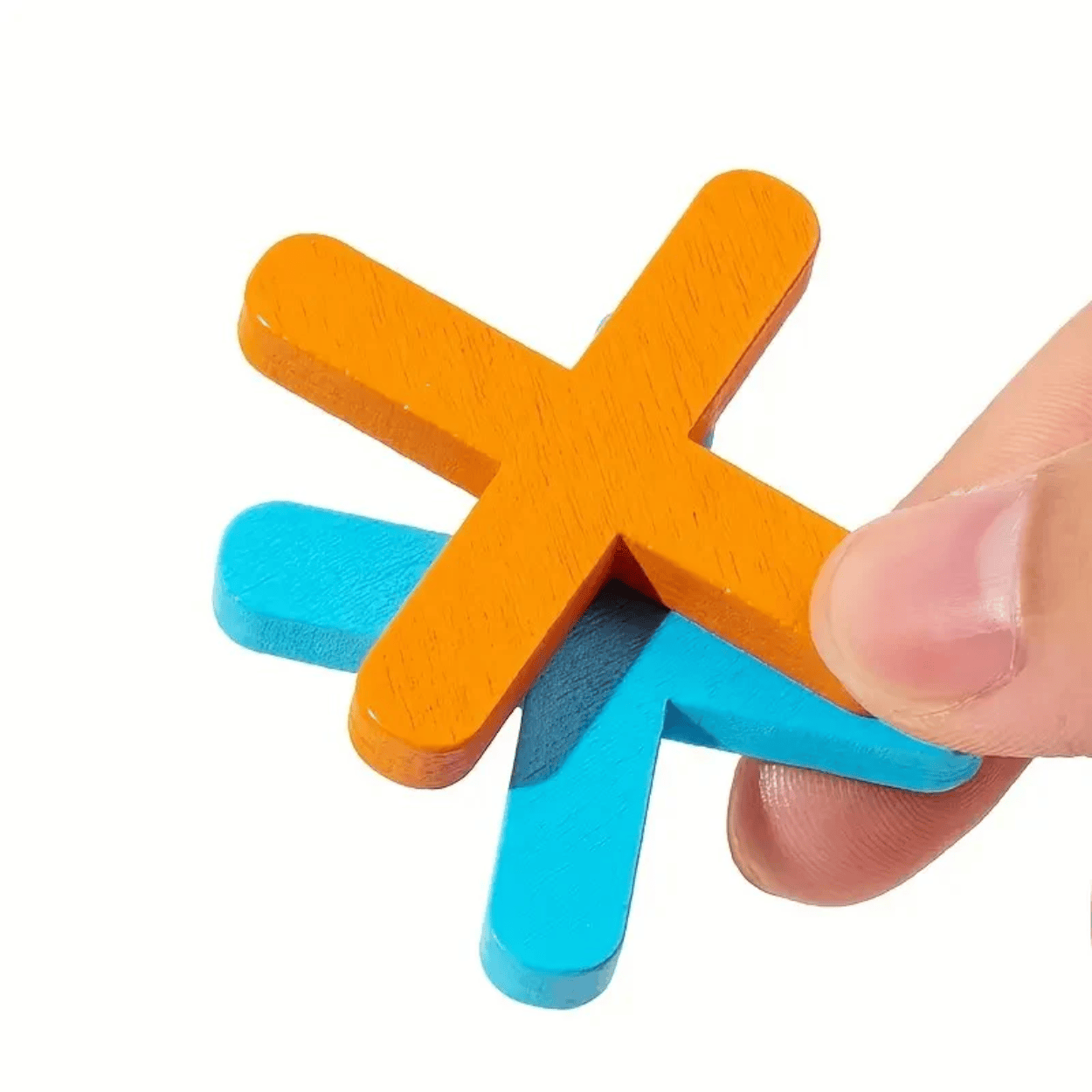 Jeu de Morpion en Bois Montessori