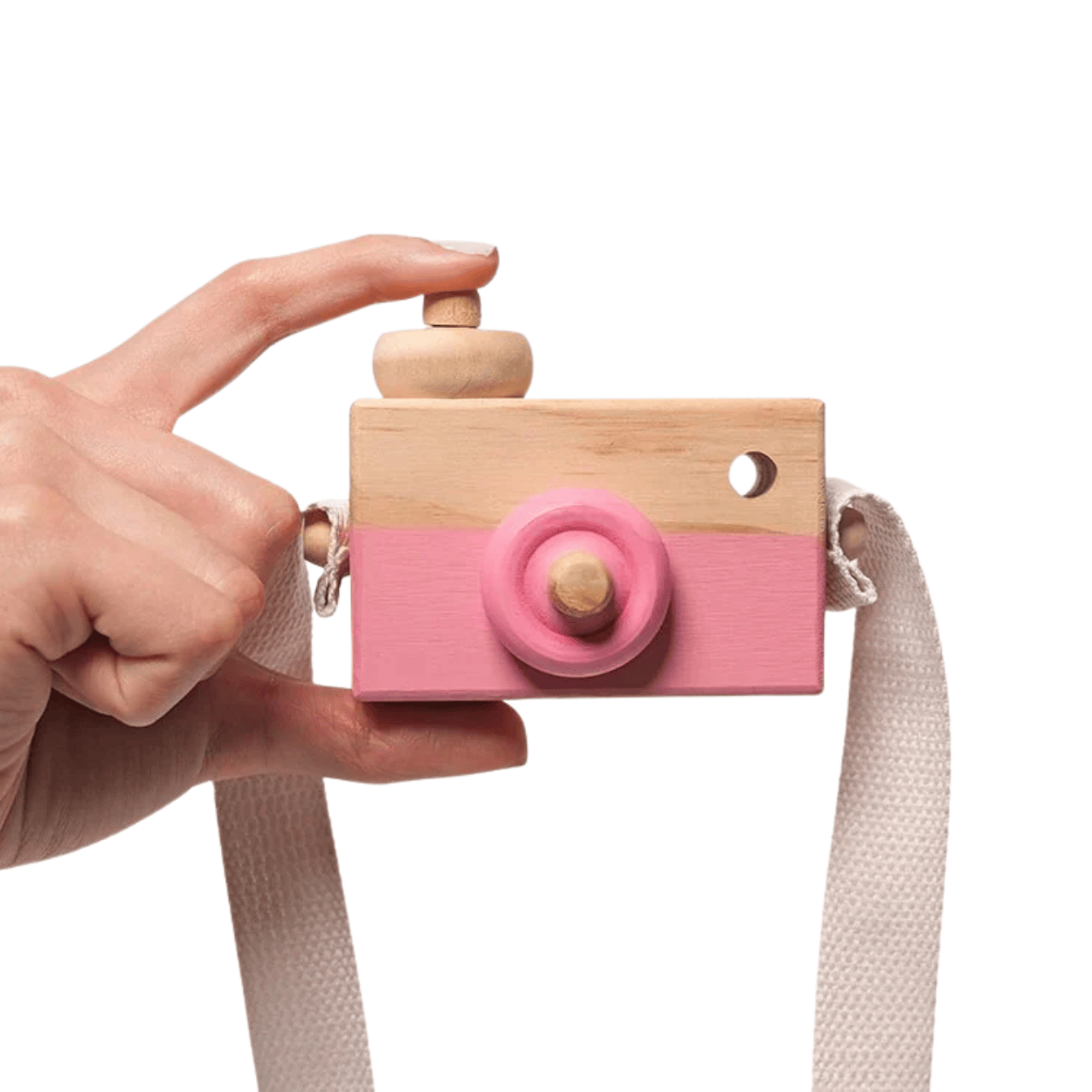 Appareil photo en bois Montessori - Mon Cocon