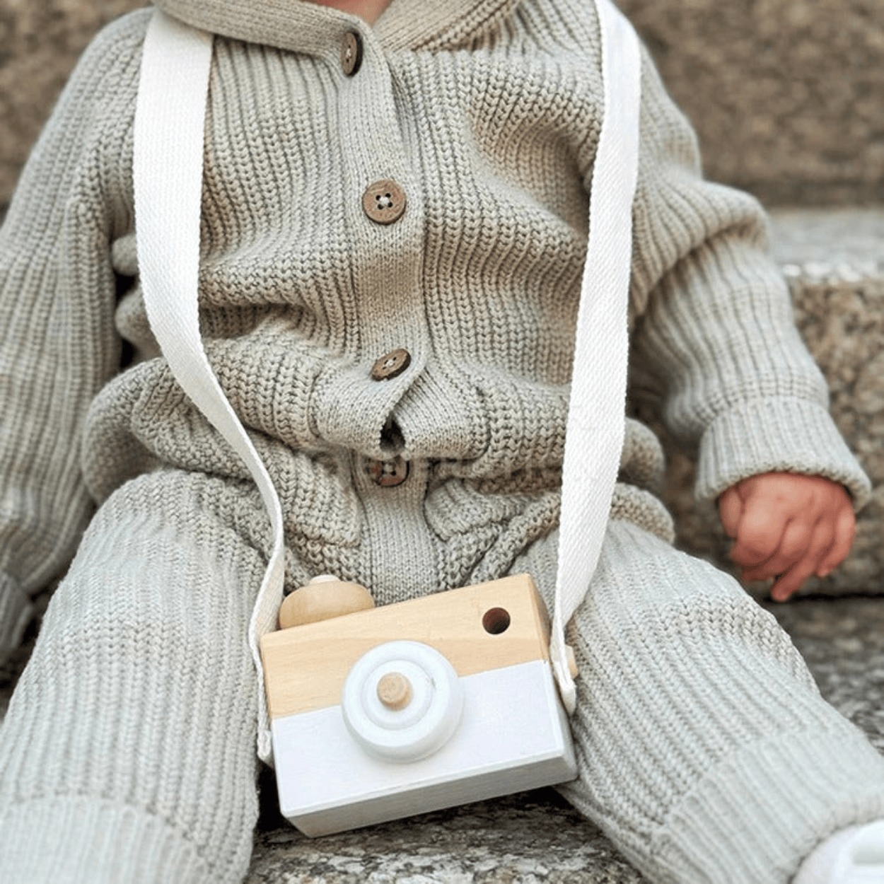 Appareil photo en bois Montessori - Mon Cocon