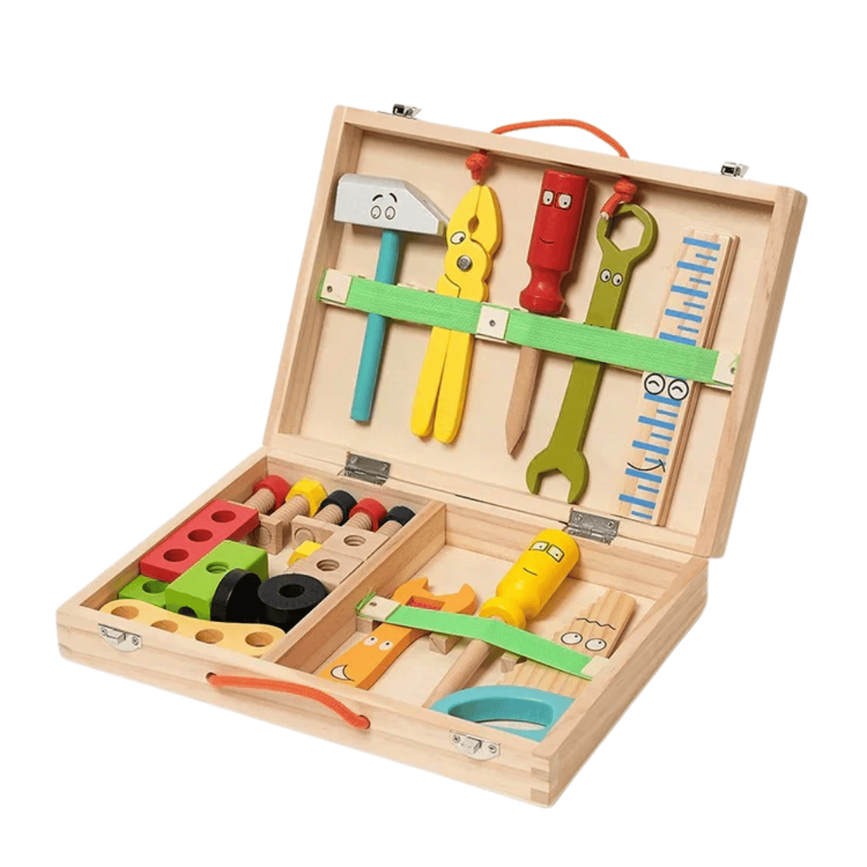 Boîte à Outils en Bois Montessori