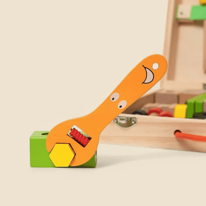 Boîte à Outils en Bois Montessori