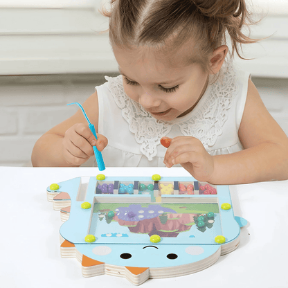 Jeu Dinosaure Magnétique Montessori