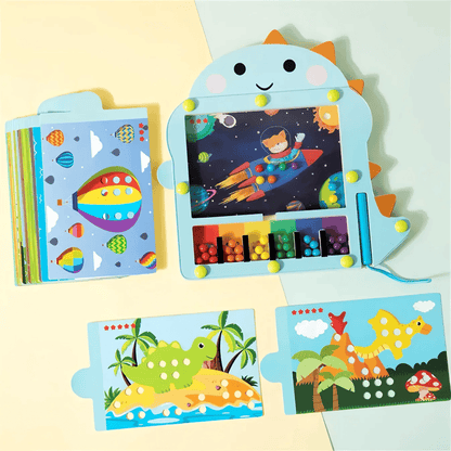 Jeu Dinosaure Magnétique Montessori