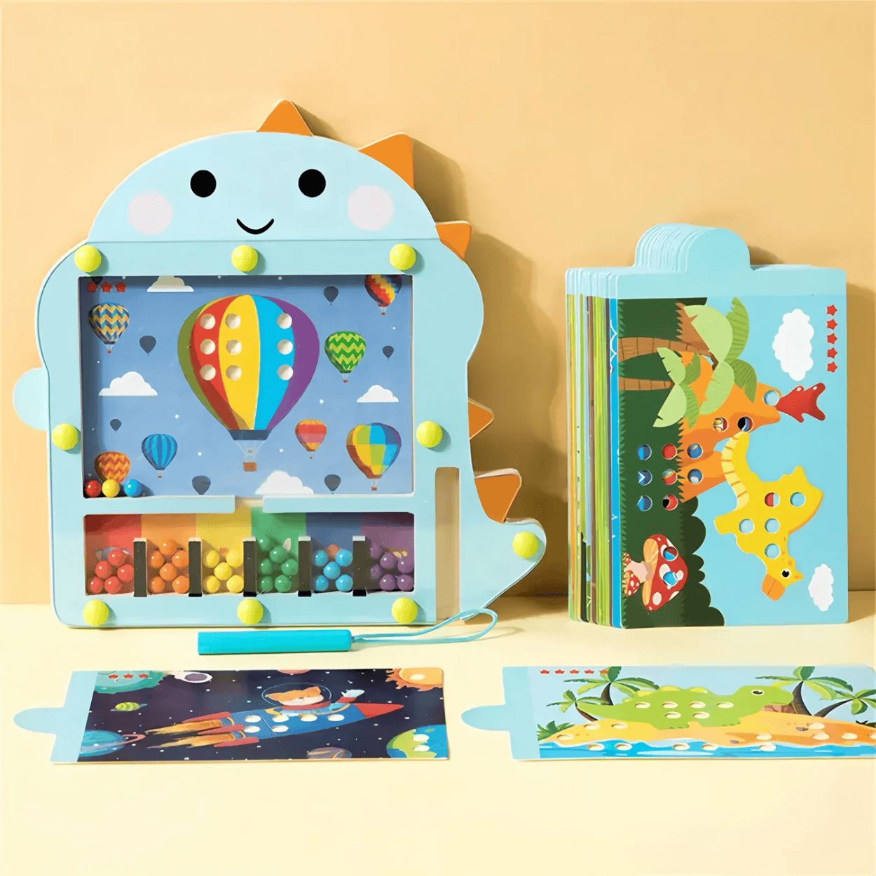 Jeu Dinosaure Magnétique Montessori