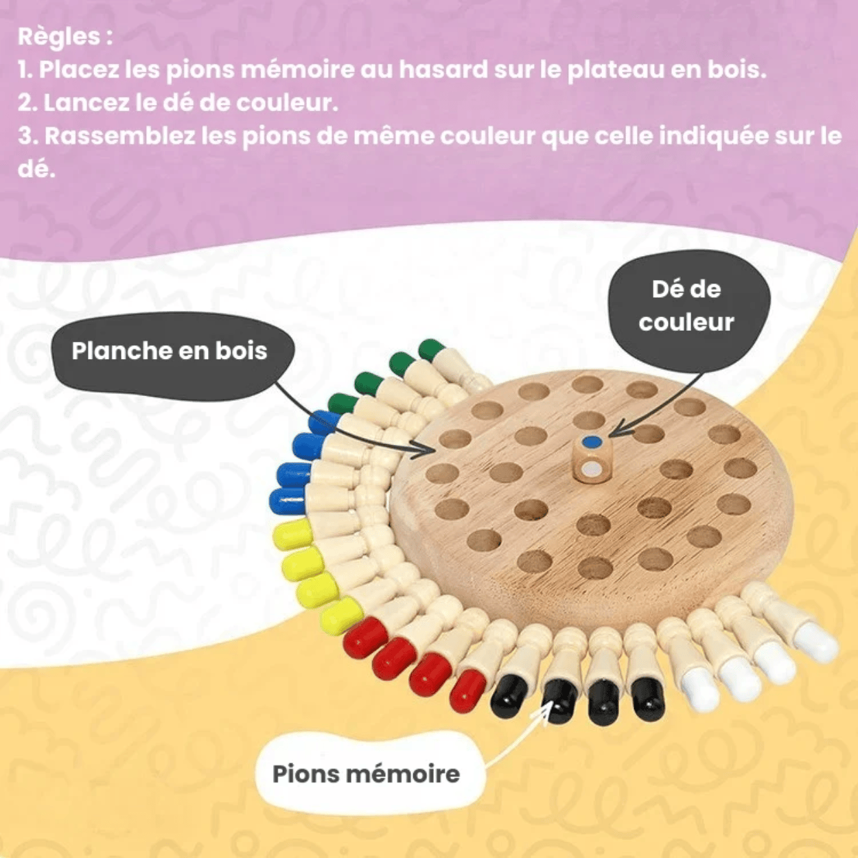 Jeu de Mémoire Montessori