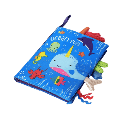 Livre souple Montessori pour bébés - Mon Cocon