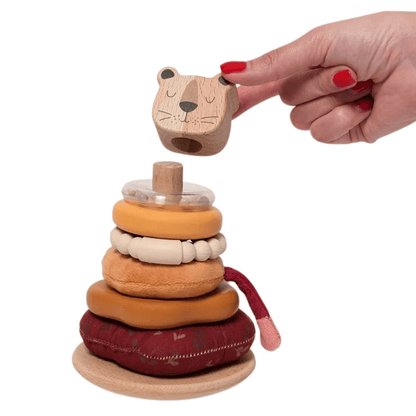 Empileur Montessori Petit Lion - Mon Cocon