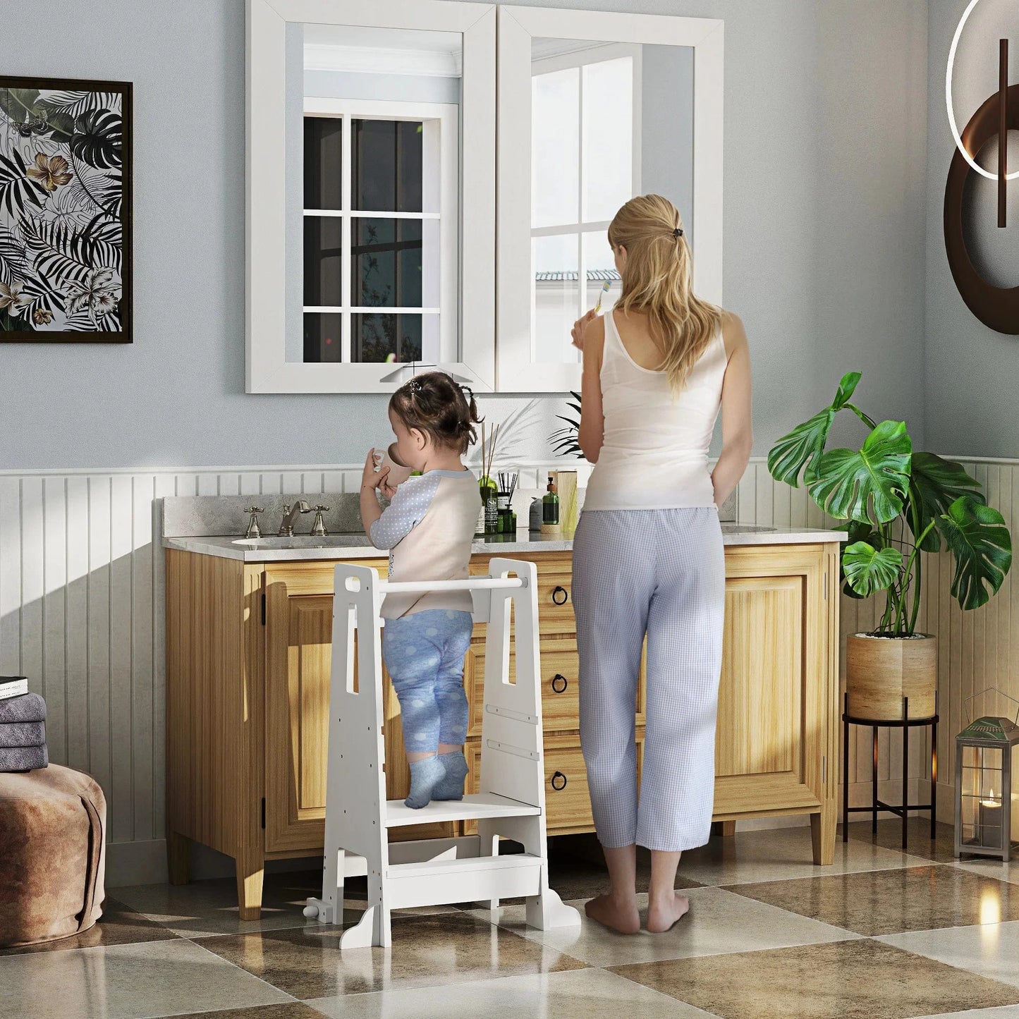 Tour d'observation pliable - En bois blanc - Mon Cocon