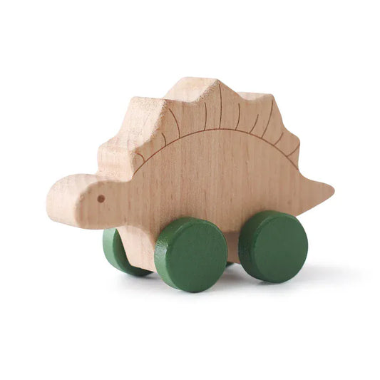 Jeu montessori - Dinosaure sur roue