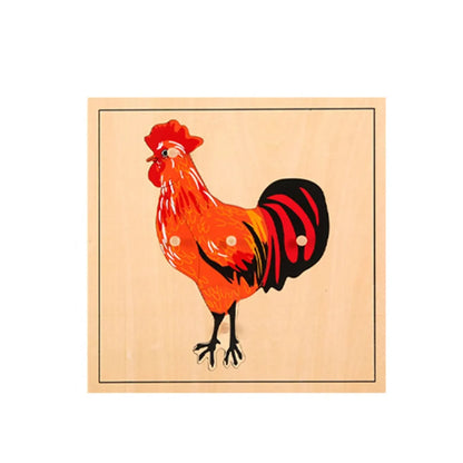 Jeu montessori - Puzzle animaux et nature - Mon Cocon