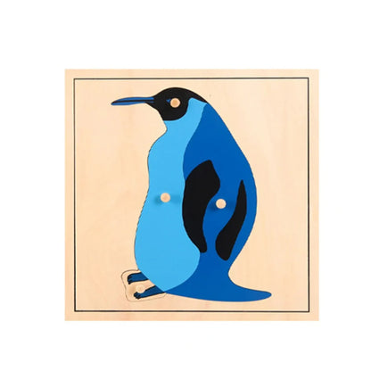 Jeu montessori - Puzzle animaux et nature - Mon Cocon