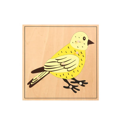Jeu montessori - Puzzle animaux et nature - Mon Cocon