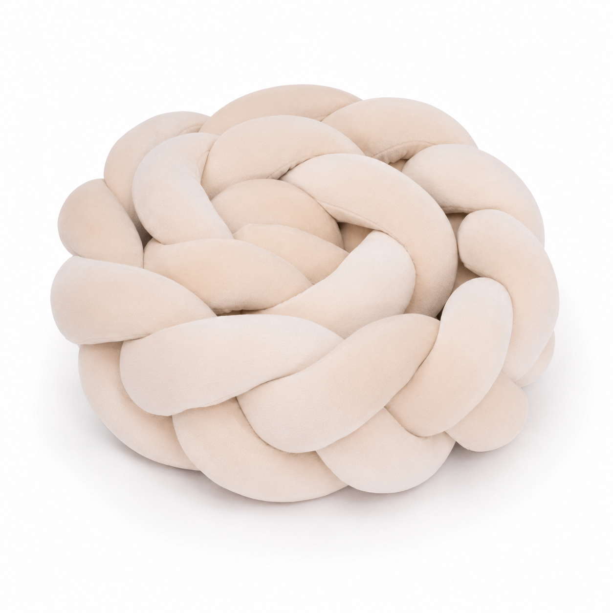 Tresse de lit protection velours Amande & Lin pour lit bébé Montessori