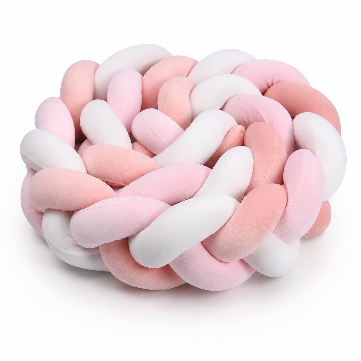 Tresse de lit protection velours Pétale & Voile Perlé pour lit bébé Montessori